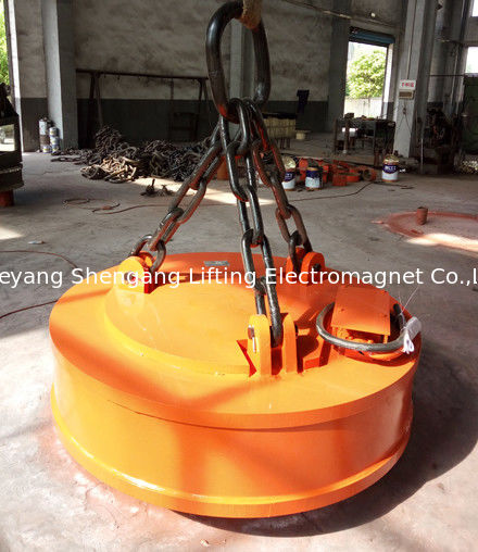 Electric Industrial Lifting Magnets Separators 600/500kg Steel Scrap Lifting Capacity