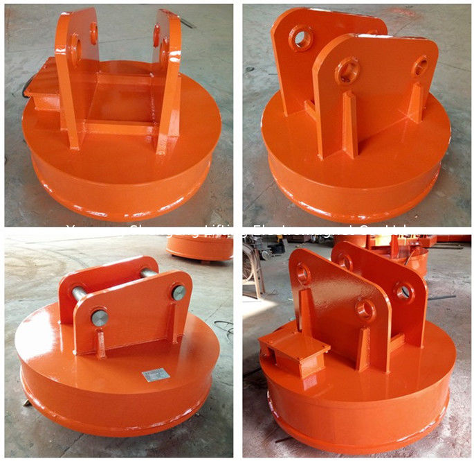 Safe Industrial Lifting Magnets Low Power Consumption Red 12KW
