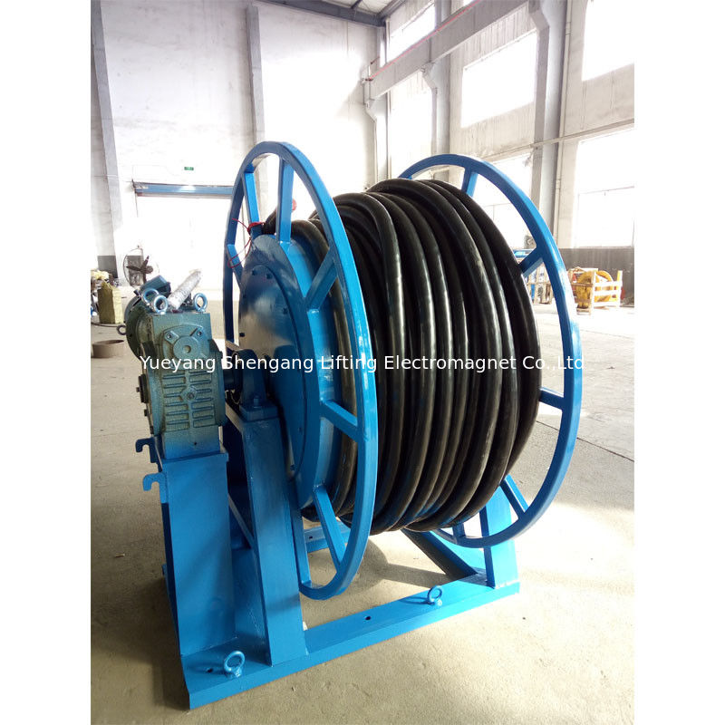 JTB Type Retractable Cable Reel Q235 Steel Material 50A With Wheels